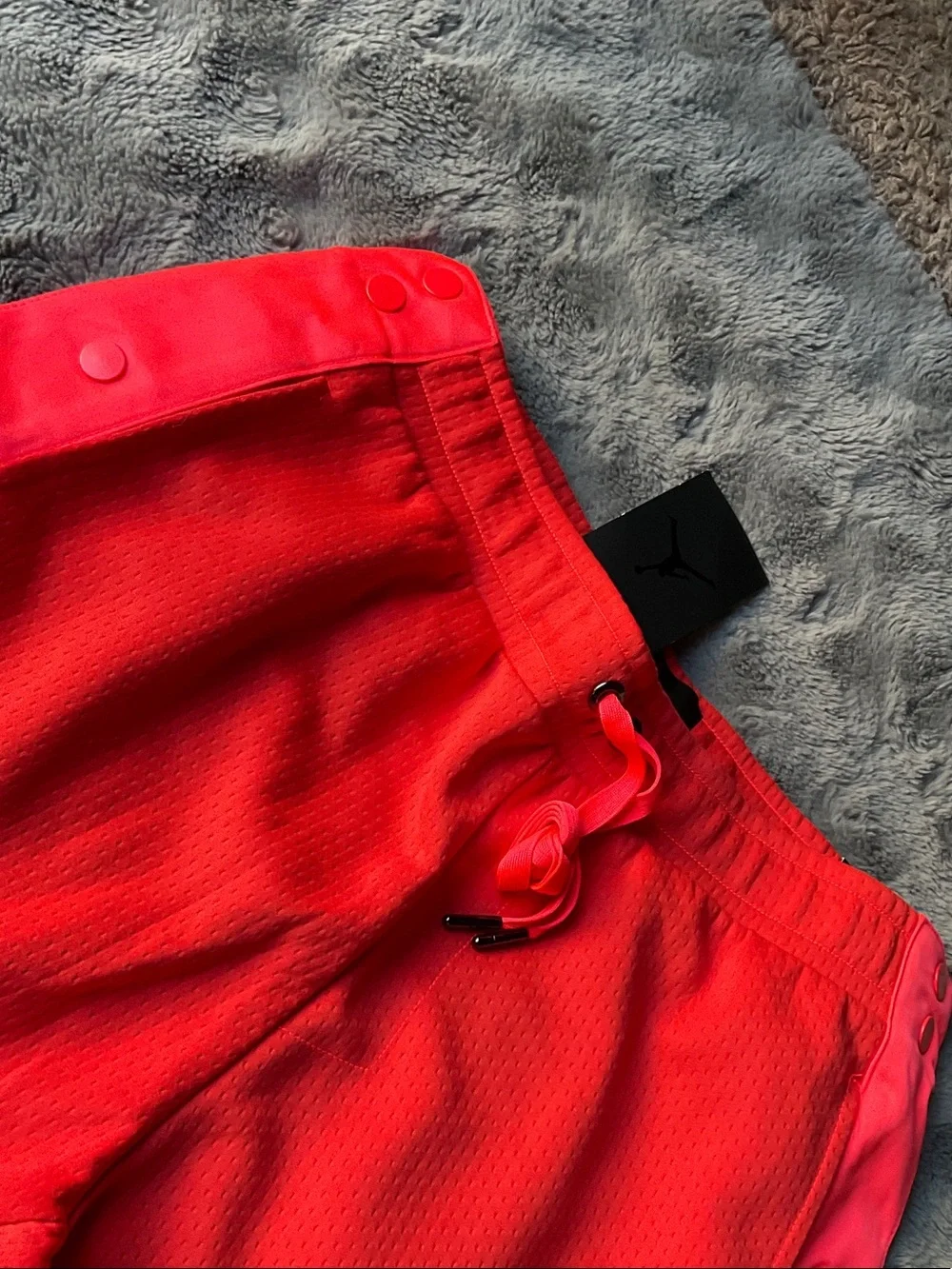 Jordan Men's Neon orange Snap-off Joggers